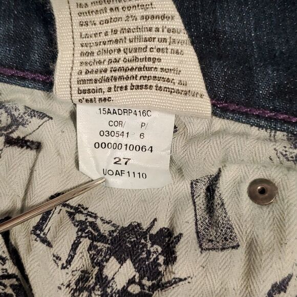 Pilcro and the Letterpress Superscript Wide-Leg High Waist Trouser Jeans Size 27 - Picture 13 of 13